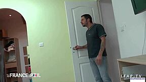 i watched two petite french girls lick and share one cock