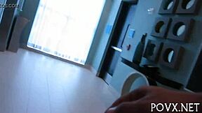 Dixie Belle stars in a teen scene with intense orgasms and rough fucking