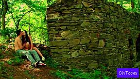 Kattie and Daniel's Wild First Time in Public Video.