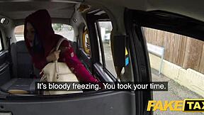 Petite British Minx Craves Anal in Fake Taxi Booty Call with Horny Driver