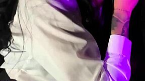 Can This Brunette With Huge Ass Handle Two Dicks In Gloryhole?