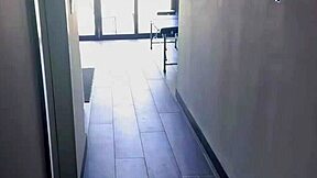 Stepmom gives a massage to her stepson at home