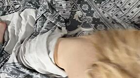 Since my fuck buddy's parents are away, we sneak in quickies