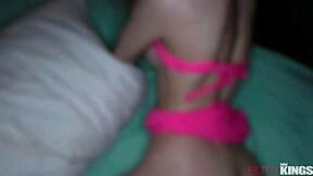 hot and naughty babysitter seduces me