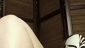 i'm so horny in my pantyhose, can't stop touching my big tits