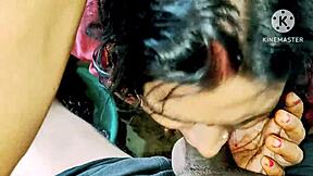 Indian Desi Bhabhi Screws Neighbor Boys in Steamy Bathroom Action