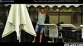 Cute Teen 18+ Ayline Brown Fucking Their Pool Guy - Scene Trailer By Porn Stream Live