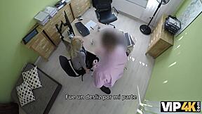 Sweet Teen Blonde Drills Pussy for Cash in Naughty Loan Interview