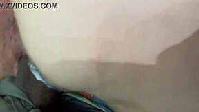 tiny 18-year-old creams on bbc, riding hard in close pov