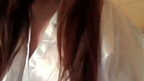 Teen discovers the thrill of masturbation, exploring her body alone