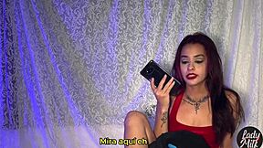 i fuck my roommate's wife in homemade fetish session with big cock and femdom lingerie