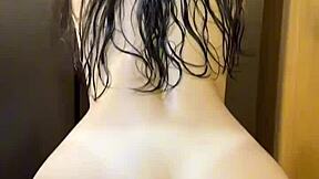 my roommate just stepped out of the shower today