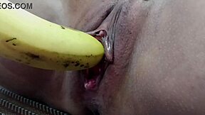 I felt a puddle of mucus leak after rough anal creampie