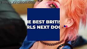 British 18 Year Old Gets Creampied