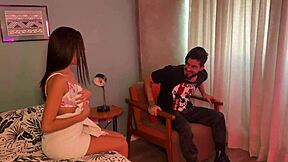 uh, my husband's friend took me before he got home, oops