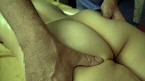 rebecca's massage turns steamy with petite licks 😘