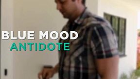 Teen brunette masseuse Brad Sterling and Xxlayna Marie in naked nuru session