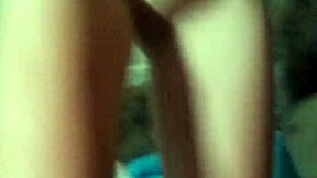 Young blonde teen gives hardcore blowjob to friend in homemade video