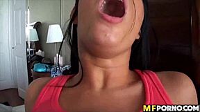 Hot amateur Latina Vera Vaughn in steamy pov clip