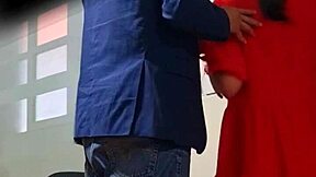 Hidden cam catches steamy office action at Catholic University! 😲