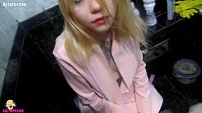 the student cheated and got punished with piss in mouth