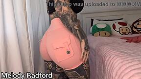 big tits milf gym tights try on haul melody radford xxx