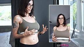 frustrated stepmilf seduces stepson for his massive cock