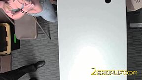 tattooed milf shoplifter store mein rough pounding leti hai