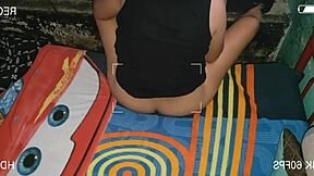 Hidden camera captures real steamy moment with my eager stepsister.