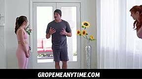 teen 18+s grope during yoga with nathan bronson