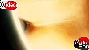 i got a massage from curvy young girl with big tits and ass, she masturbated with monster cock