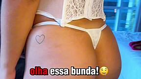 Watch this wife take her first anal in front of her cuckold husband, gaping and orgasming?