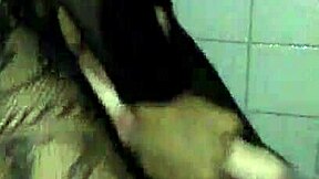 Is Brook Starr a shower slut? Petite ebony latina milf in golden shower blowjob.