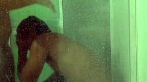 Latina Wife Cheats On Cuckold With Rough Fucking By Black Boy In Motel Bathroom!