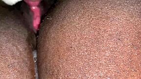 Monster Cock Licks and Fucks Pussy Intensely