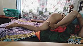 hey, indian maid, craving my big cock this early morning, huh?