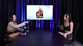 debora andrade's hot cast compilations part 3 in sheer red lingerie