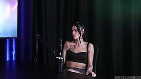 debora andrade's hot cast compilations part 3 in sheer red lingerie