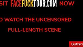 Petite Brunette Nikki Fox Delivers Insane Gagging POV Blowjob