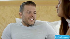 lovely teen seduces boyfriend in nurse outfit role play with vanna bardot and codey steele