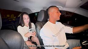 Uber Driver Pounds Tight Teen Pussy With Big BBC