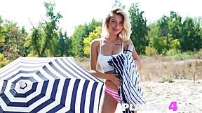 wow, eva tali strips naked showing big ass after bikini!