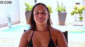 Bold Interview with Maya Pimentinha Featuring POV Big Cock Anal and Riding