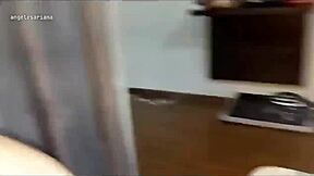 Handling a Monster Cock with Footjob and Deepthroat Skills