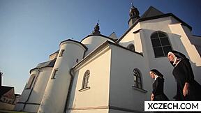 what’s with these crazy Catholic nuns and monster action on xczech?