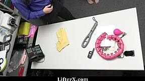 Officer Forces Teen to Suck Cock in Garage for Intense Fucking!