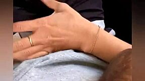 Risky public bus blowjob by a stranger shocks everyone on board. Can't believe this happened in broad daylight!