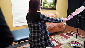 i'm watching big titted blonde keyton and skinny cute nica lick each other's pussies and tits, it's so hot