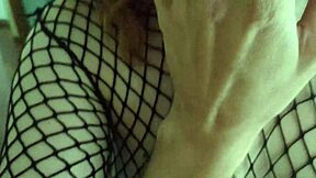 my cute italian girlfriend surprises me with lingerie slap after work