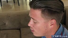 Clothed amateur gets pounded by monster cock 😏